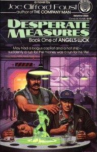 The man passed out on table is author Joe Clifford Faust. as drawn by Mattingly