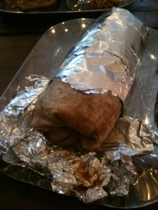 I haven't even take a bite, and you can see the lethal curry leaking!